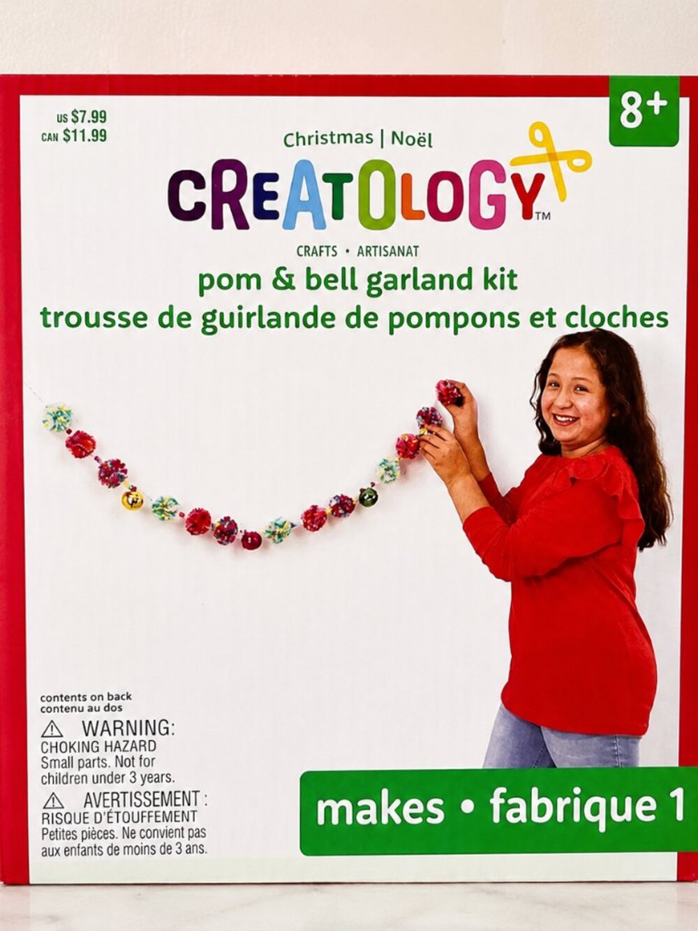 Creatology Pom & Bell Garland Kit - Red